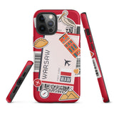 Warsaw Poland Polish  iPhone 14 13 12 11 Pro Max Plus Mini Phone Case iPhone X XS XR SE 7 8