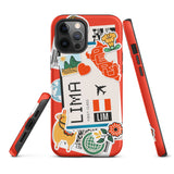 Lima Peru Peruanische iPhone 14 13 12 11 Pro Max Plus Mini Handyhülle iPhone X XS XR SE 7 8
