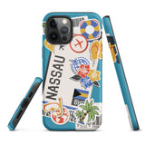 Nassau Bahamas Bahamian  iPhone 13 12 11 Pro Max Mini Phone Case iPhone XS XR SE 7 8 Plus Pro Max Mini Phone Case