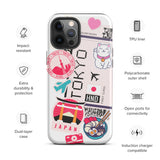 Tokyo Japan Japanese iPhone 14 13 12 11 Pro Max Plus Mini Phone Case iPhone Tough Rugged Protective iPhone case