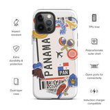 Panama Panamanian  iPhone 14 13 12 11 Pro Max Plus Mini Phone Case iPhone Tough Rugged Protective iPhone case