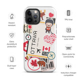 Ottawa Ontario Kanada Kanadische iPhone 14 13 12 11 Pro Max Plus Mini Handyhülle iPhone Robuste Schutzhülle für iPhone