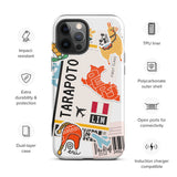 Tarapoto Peru Peruanische iPhone 14 13 12 11 Pro Max Plus Mini Handyhülle iPhone Robuste Schutzhülle