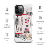 San Francisco California Cali American iPhone 14 13 12 11 Pro Max Plus Mini Handyhülle iPhone Robuste Schutzhülle