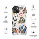 Montevideo Uruguay Uruguayan  iPhone 14 13 12 11 Pro Max Plus Mini Phone Case iPhone Tough Rugged Protective iPhone case