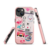 Tokyo Japan Japanese iPhone 14 13 12 11 Pro Max Plus Mini Phone Case iPhone X XS XR SE 7 8