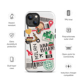 Milan Italy Italian Milano Italia  iPhone 14 13 12 11 Pro Max Plus Mini Phone Case Milano Italia iPhone X XS XR SE 7 8 iPhone case