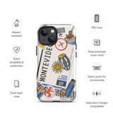 Montevideo Uruguay Uruguayan  iPhone 14 13 12 11 Pro Max Plus Mini Phone Case iPhone Tough Rugged Protective iPhone case
