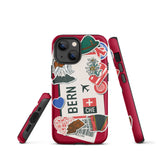 Bern Switzerland Swiss  iPhone 14 13 12 11 Pro Max Plus Mini Phone Case iPhone X XS XR SE 7 8
