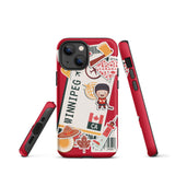 Winnipeg Manitoba Canada Canadian iPhone 13 12 11 Pro Max Mini Phone Case iPhone XS  XR SE 7 8 Plus Pro Max Mini Phone Case