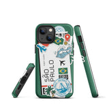 Sao paulo Brasil Brazil Brazilian  iPhone 13 12 11 Pro Max case iPhone 13 12 mini case iPhone XS Max Case iPhone XR iPhone 7 8 Plus SE
