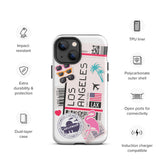 Los Angeles California La Cali  iPhone 14 13 12 11 Pro Max Plus Mini Phone Case iPhone Tough Rugged Protective iPhone case