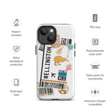 Wellington New Zealand  iPhone 14 13 12 11 Pro Max Plus Mini Phone Case iPhone Tough Rugged Protective iPhone case