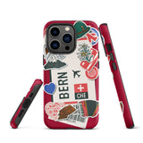 Bern Switzerland Swiss  iPhone 14 13 12 11 Pro Max Plus Mini Phone Case iPhone X XS XR SE 7 8
