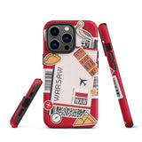 Warsaw Poland Polish  iPhone 14 13 12 11 Pro Max Plus Mini Phone Case iPhone X XS XR SE 7 8