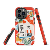 Lima Peru Peruanische iPhone 14 13 12 11 Pro Max Plus Mini Handyhülle iPhone X XS XR SE 7 8