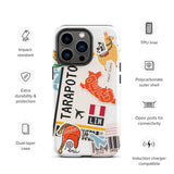 Tarapoto Peru Peruanische iPhone 14 13 12 11 Pro Max Plus Mini Handyhülle iPhone Robuste Schutzhülle