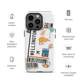 Wellington New Zealand  iPhone 14 13 12 11 Pro Max Plus Mini Phone Case iPhone Tough Rugged Protective iPhone case