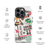 Milan Italy Italian Milano Italia  iPhone 14 13 12 11 Pro Max Plus Mini Phone Case Milano Italia iPhone X XS XR SE 7 8 iPhone case