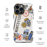 Montevideo Uruguay Uruguayan  iPhone 14 13 12 11 Pro Max Plus Mini Phone Case iPhone Tough Rugged Protective iPhone case