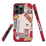 Warsaw Poland Polish  iPhone 14 13 12 11 Pro Max Plus Mini Phone Case iPhone X XS XR SE 7 8