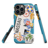 Nassau Bahamas Bahamian  iPhone 13 12 11 Pro Max Mini Phone Case iPhone XS XR SE 7 8 Plus Pro Max Mini Phone Case