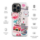 Tokyo Japan Japanese iPhone 14 13 12 11 Pro Max Plus Mini Phone Case iPhone Tough Rugged Protective iPhone case