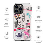 Los Angeles California La Cali  iPhone 14 13 12 11 Pro Max Plus Mini Phone Case iPhone Tough Rugged Protective iPhone case