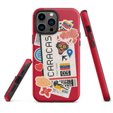 Caracas Venezuela Venezuelan Flag iPhone 14 13 12 11 XS  Pro Max Case Cute iPhone case with design Aesthetic Phone Case Gift idea