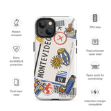 Montevideo Uruguay Uruguayan  iPhone 14 13 12 11 Pro Max Plus Mini Phone Case iPhone Tough Rugged Protective iPhone case