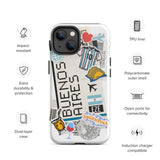 Buenos Aires Argentina Argentinian  iPhone 14 13 12 11 Pro Max Plus Mini Phone Case iPhone X XS XR SE 7 8