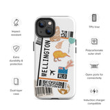 Wellington New Zealand  iPhone 14 13 12 11 Pro Max Plus Mini Phone Case iPhone Tough Rugged Protective iPhone case