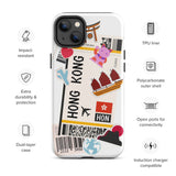 Hong Kong  of Hong Kong iPhone 14 13 12 11 Pro Max Plus Mini Phone Case iPhone Tough Rugged Protective iPhone case