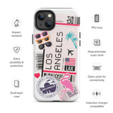 Los Angeles California La Cali  iPhone 14 13 12 11 Pro Max Plus Mini Phone Case iPhone Tough Rugged Protective iPhone case