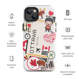 Ottawa Ontario Kanada Kanadische iPhone 14 13 12 11 Pro Max Plus Mini Handyhülle iPhone Robuste Schutzhülle für iPhone