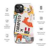 Tarapoto Peru Peruanische iPhone 14 13 12 11 Pro Max Plus Mini Handyhülle iPhone Robuste Schutzhülle