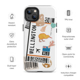 Wellington New Zealand  iPhone 14 13 12 11 Pro Max Plus Mini Phone Case iPhone Tough Rugged Protective iPhone case