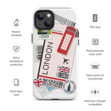 London England British  United Kingdom iPhone 14 13 12 11 Pro Max Plus Mini Phone Case iPhone Tough Rugged Protective iPhone case