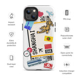 Shanghai China Chinese  iPhone 14 13 12 11 Pro Max Plus Mini Phone Case iPhone Tough Rugged Protective iPhone case
