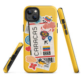 Caracas Venezuela Venezuelan Flag iPhone 14 13 12 11 XS  Pro Max Case Cute iPhone case with design Aesthetic Phone Case Gift idea