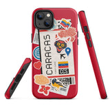 Caracas Venezuela Venezuelan Flag iPhone 14 13 12 11 XS  Pro Max Case Cute iPhone case with design Aesthetic Phone Case Gift idea