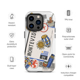 Montevideo Uruguay Uruguayan  iPhone 14 13 12 11 Pro Max Plus Mini Phone Case iPhone Tough Rugged Protective iPhone case