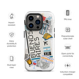 Buenos Aires Argentina Argentinian  iPhone 14 13 12 11 Pro Max Plus Mini Phone Case iPhone X XS XR SE 7 8