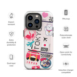 Tokyo Japan Japanese iPhone 14 13 12 11 Pro Max Plus Mini Phone Case iPhone Tough Rugged Protective iPhone case
