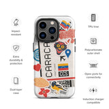 Caracas Venezuela Venezolanische iPhone 14 13 12 11 Pro Max Plus Mini Handyhülle iPhone Robuste Schutzhülle