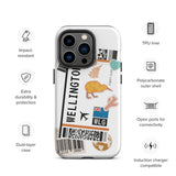 Wellington New Zealand  iPhone 14 13 12 11 Pro Max Plus Mini Phone Case iPhone Tough Rugged Protective iPhone case