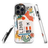 Lima Peru Peruvian  iPhone 14 13 12 11 Pro Max Plus Mini Phone Case iPhone X XS XR SE 7 8