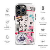 Los Angeles California La Cali  iPhone 14 13 12 11 Pro Max Plus Mini Phone Case iPhone Tough Rugged Protective iPhone case