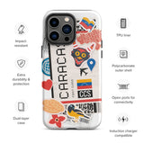 Caracas Venezuela Venezolanische iPhone 14 13 12 11 Pro Max Plus Mini Handyhülle iPhone Robuste Schutzhülle