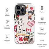 Ottawa Ontario Kanada Kanadische iPhone 14 13 12 11 Pro Max Plus Mini Handyhülle iPhone Robuste Schutzhülle für iPhone